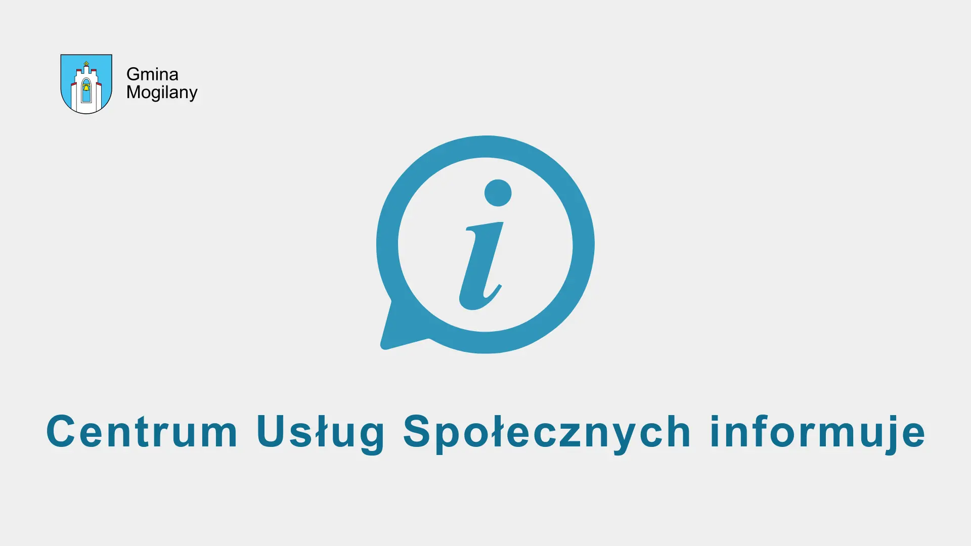 Grafika z znakiem informacja